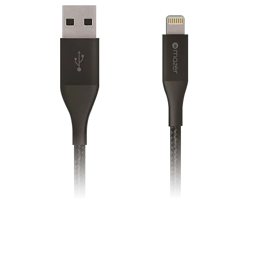 Cáp sạc Mazer ALU.DURA.TEK 1.2m Lightning to USB-A Cable 3.1A