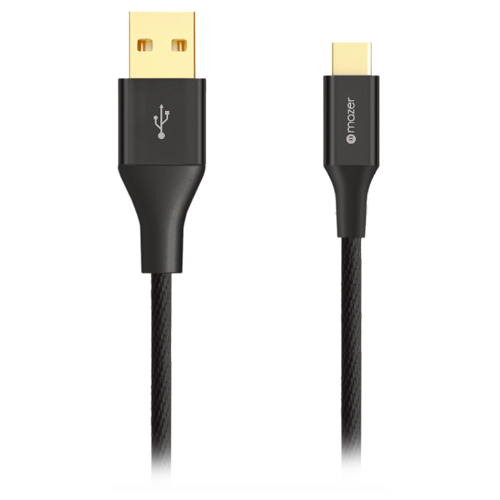 Cáp sạc Mazer ALU.DURA.TEK 1.2m USB-A to USB-C Cable 3.1A